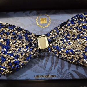 Luxurious Rh8nestone Bow Ties